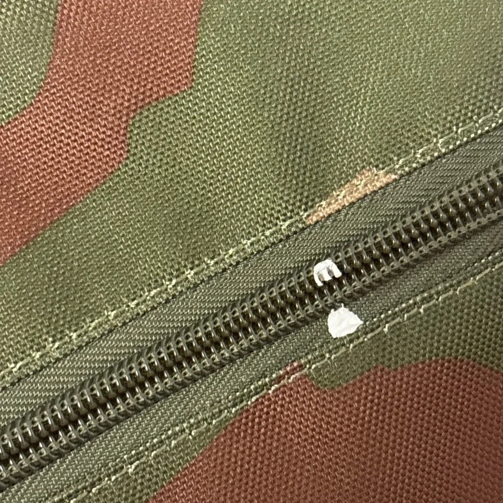 Herschel Backpack Camo Buckle Strap Front Pocket 10x10 Canvas Casual